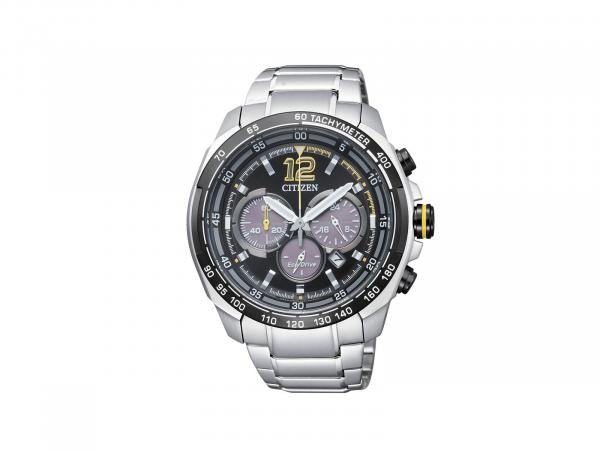CA4234-51E - Citizen CRONO SPORT Acciaio Nero 45mm